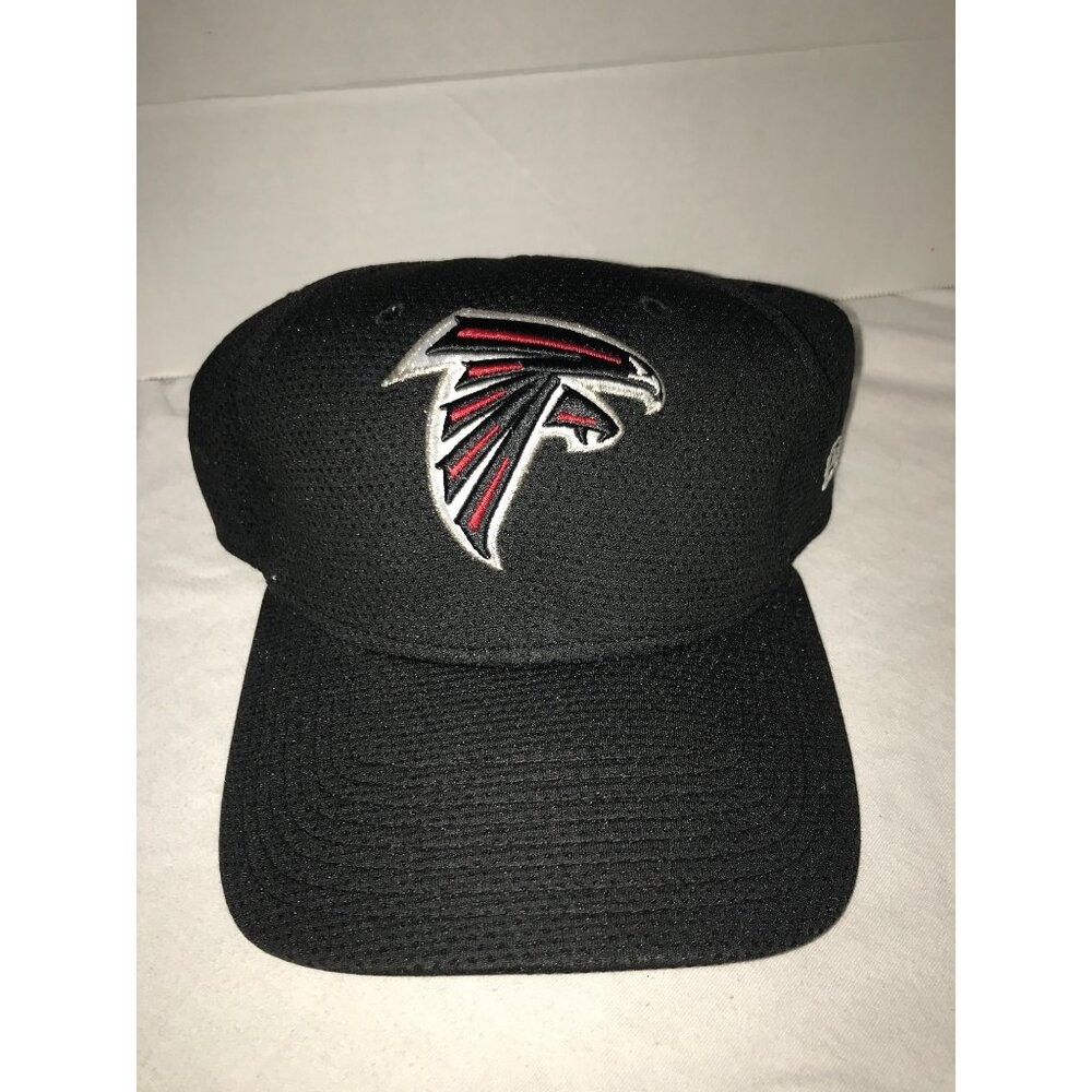 Atlanta Falcons Black/Red 39THIRTY New Era Fitted Mesh Cap